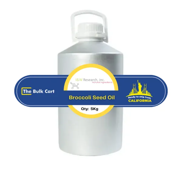 A 5 Kg Bulk Packaging of Broccoli Seed Oil by I&W Research Inc - Premium Beauty and Personal Care Product